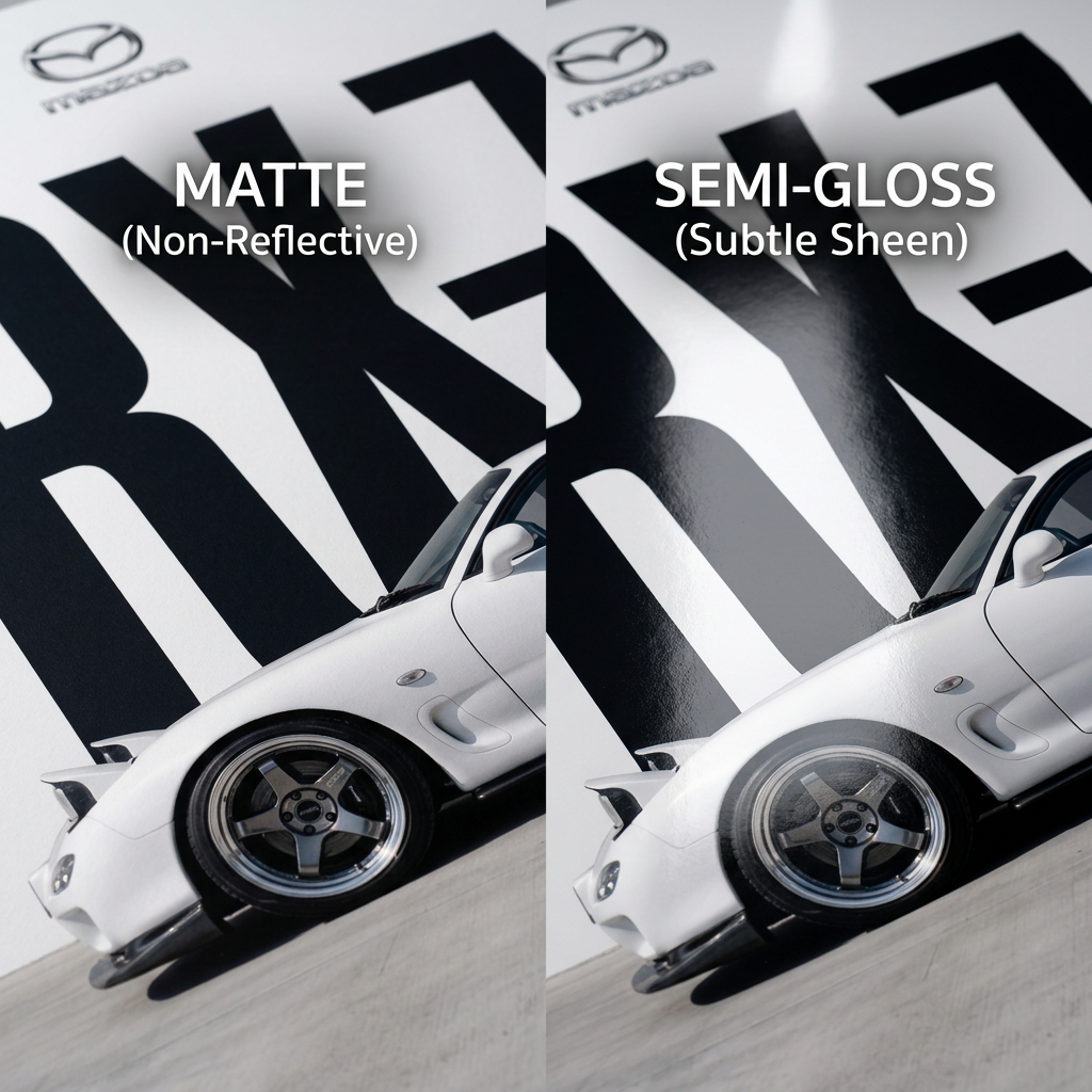 Mazda RX-7 FD3S Minimalist Art Print — JDM Art Poster