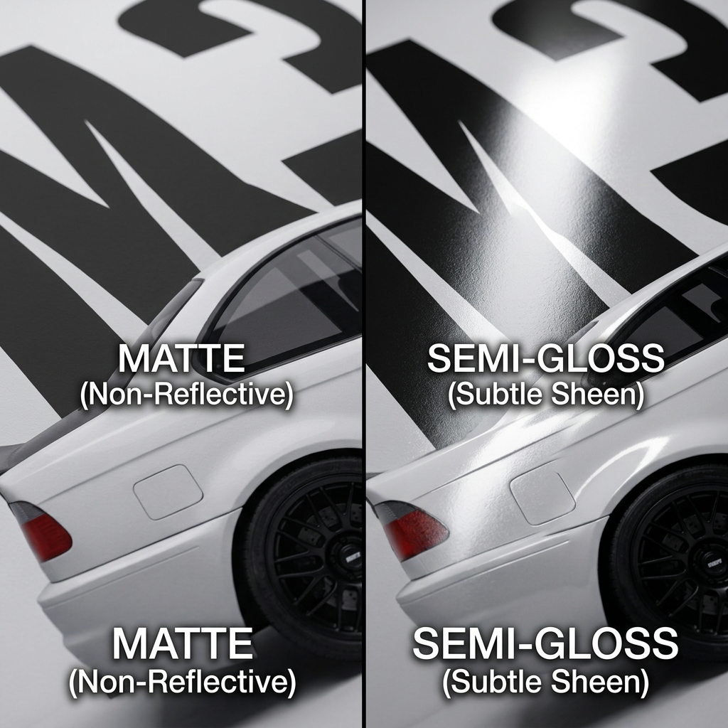 BMW M3 E46 Minimalist Art Print — Automotive Art Poster