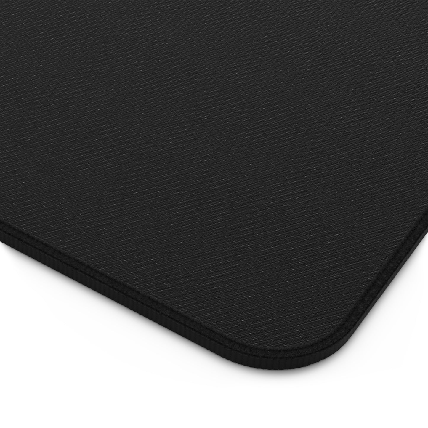 Urban Night Racing Desk Mat — Blue JDM Sports Car in Neon Cityscape